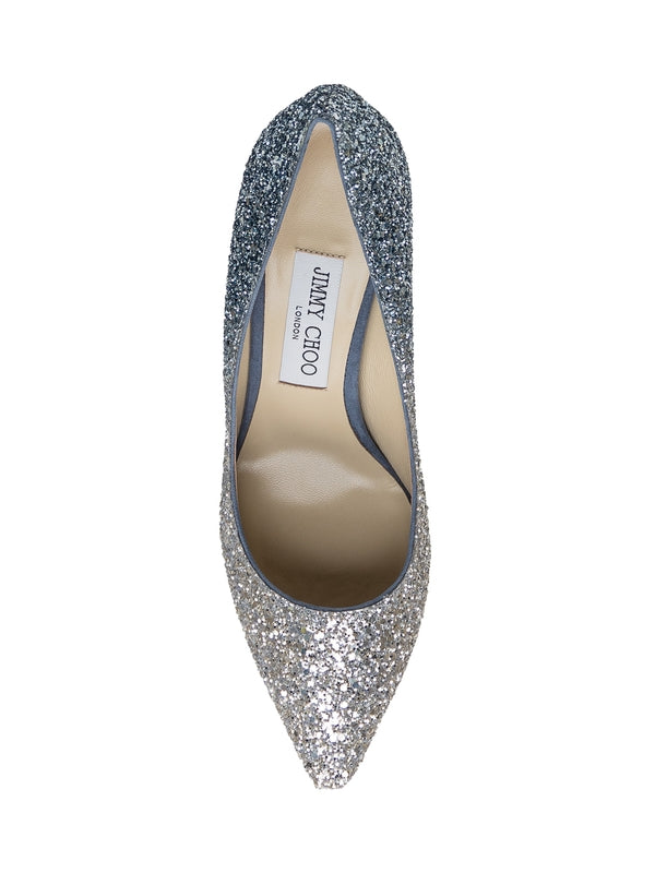 Romy Glitter Pump Heels