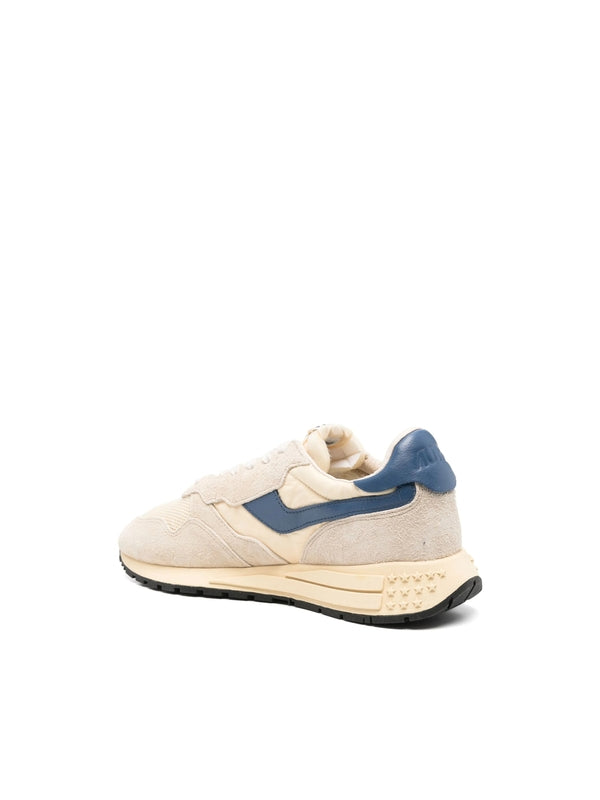 Autry Beige Low Top Sneakers