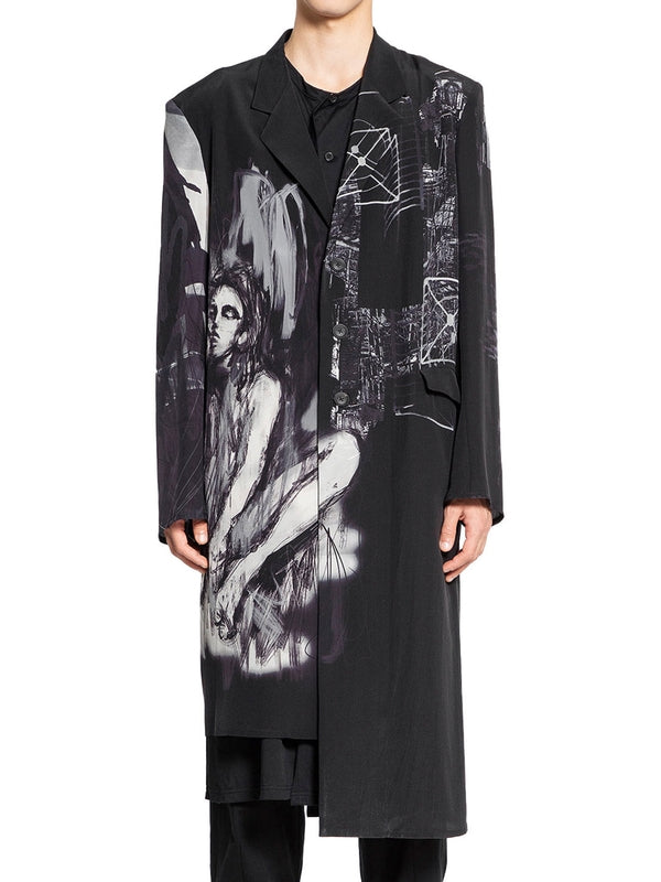 Yohji Yamamoto Black Coat