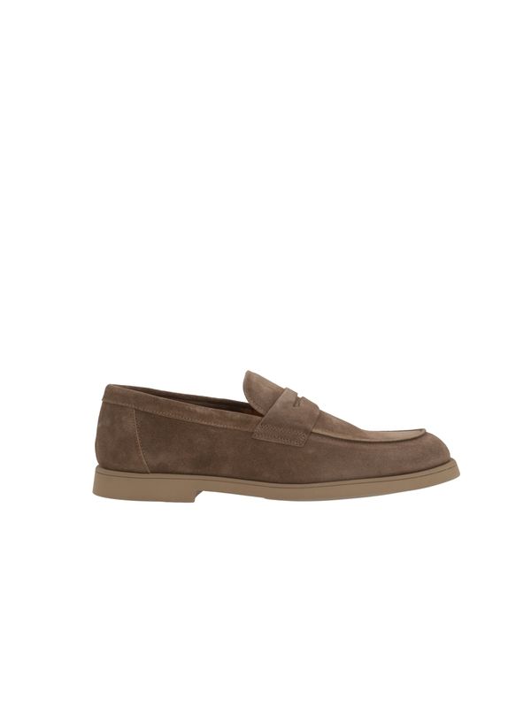 Suede Penny Loafers