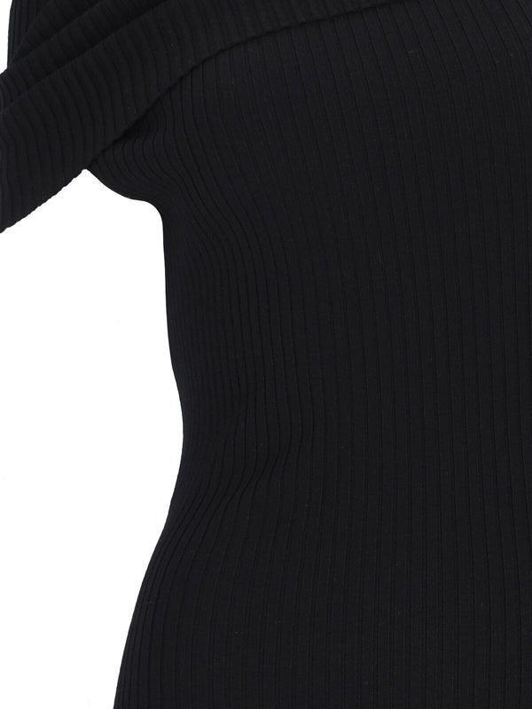 Courrèges - Logo Twist Knit Dress - Jente