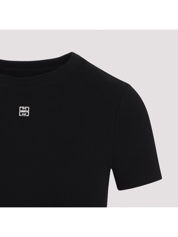 4G Logo Rib Mini Dress