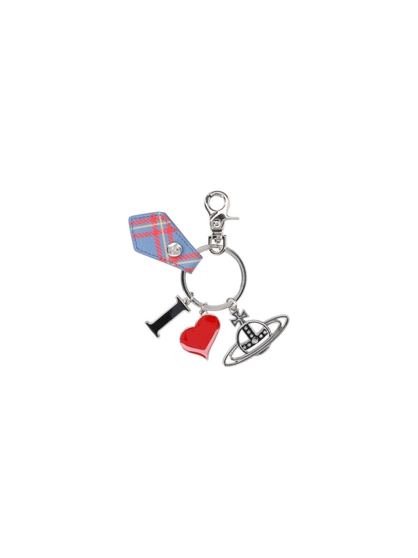 Orb Heart Pendant Keyring