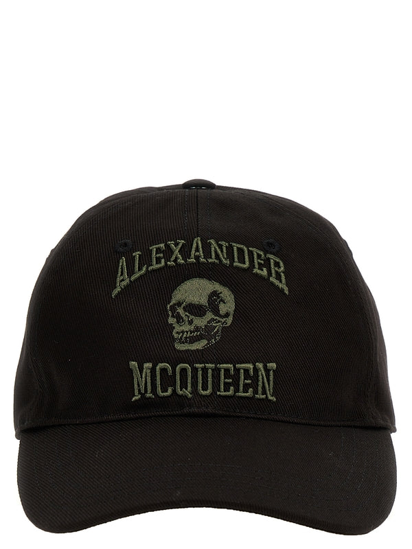 Alexander Mcqueen Black Ball Cap