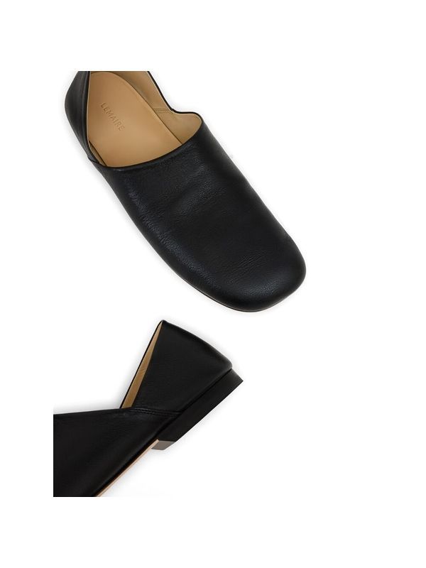 Soft Leather Slip-On Loafers