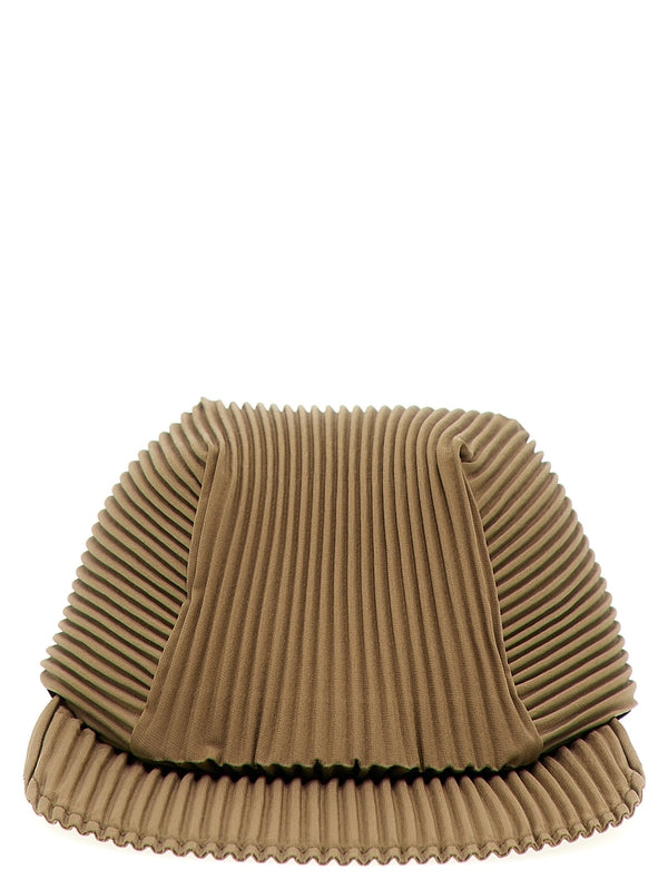 Pleated baseball cap Cap