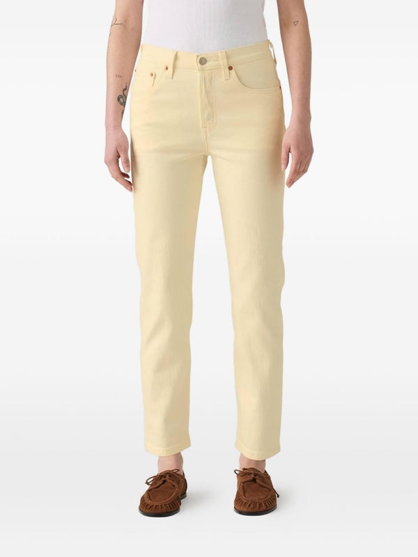 Levi'S Beige Denim Pants