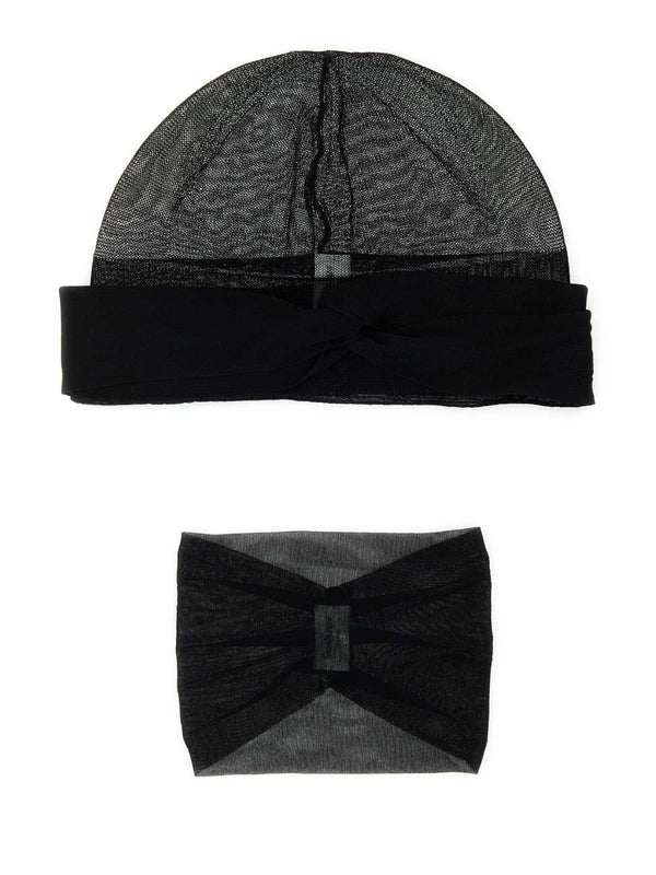 Saint Laurent Black Beanies