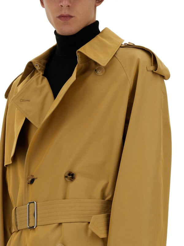 Belt Detail Cotton Trench Coat