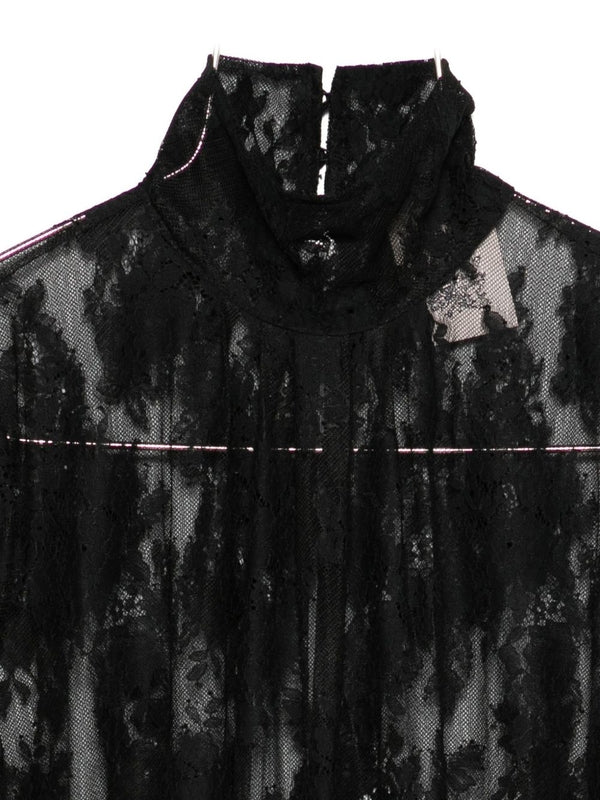 Semicouture Black Midi Dress