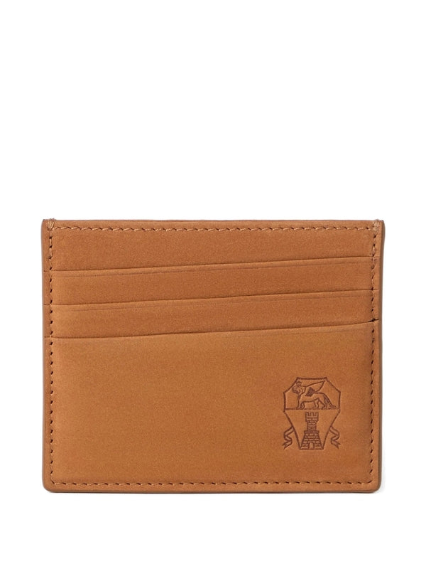 Brunello Cucinelli Brown Card Holders