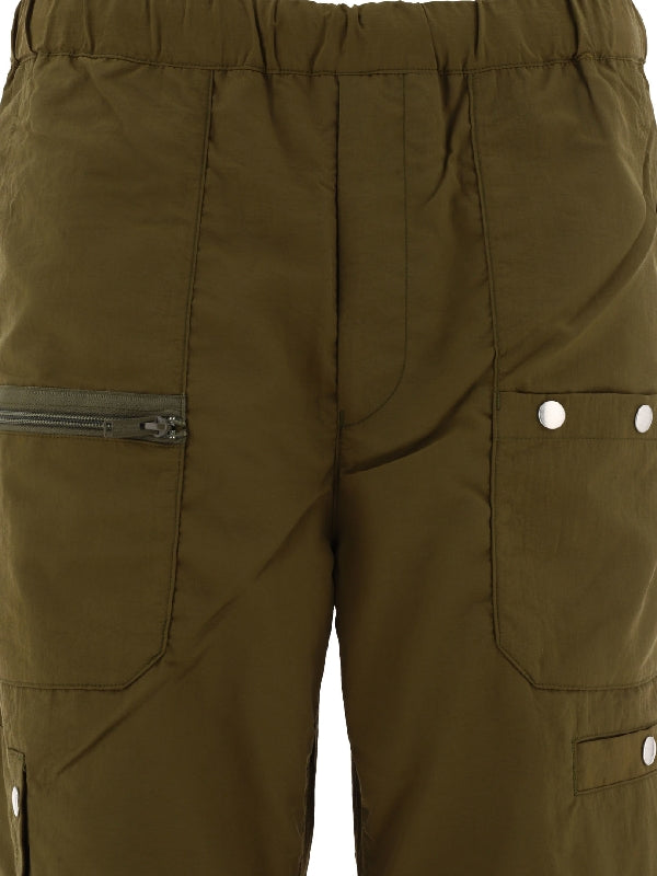 Nylon Cargo Pants