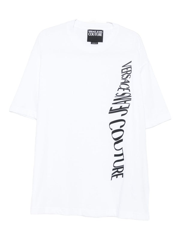 Versace White Short-Sleeved T-Shirt