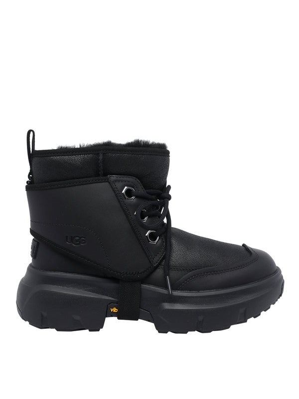 Ugg Black Lace-Up Boots