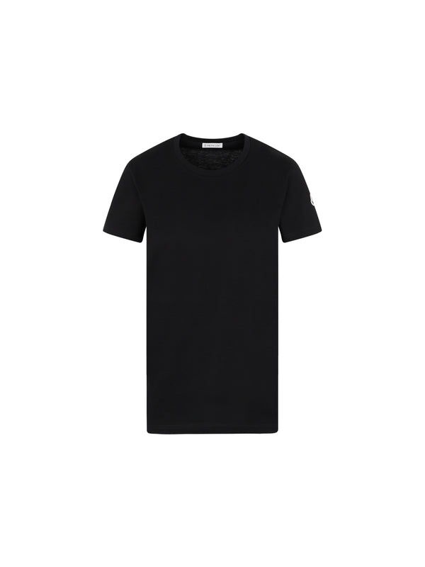 Wappen Patch Cotton Short Sleeve T-Shirt