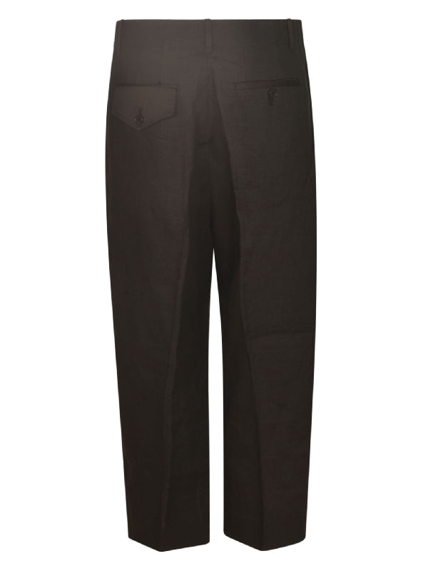 Straight Crop Cargo Pants