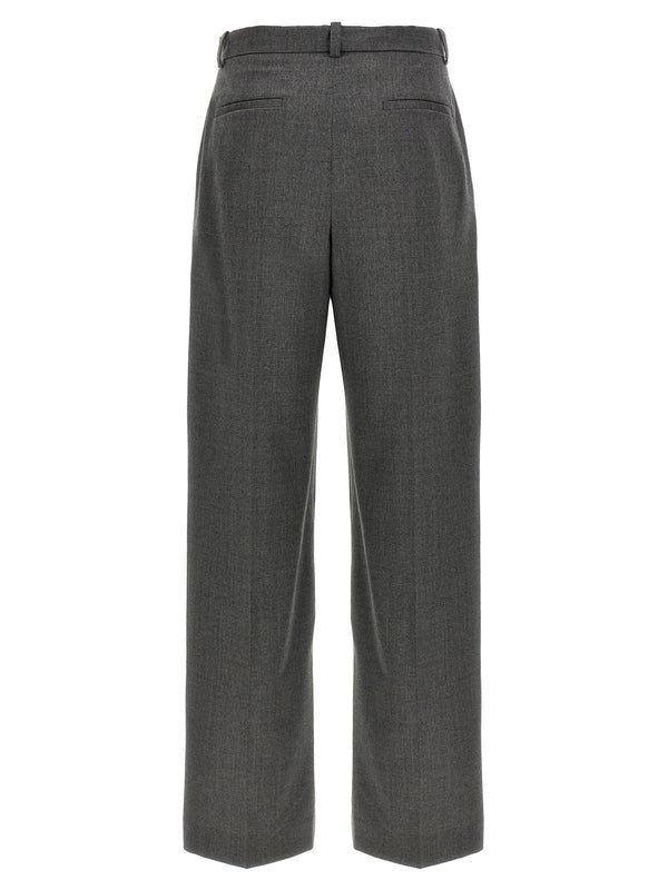 Straight Wool
  Tailored Pants