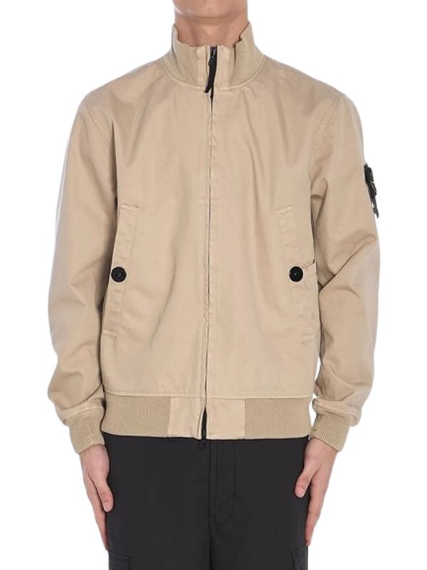 Wappen Patch Cotton Bomber Jacket