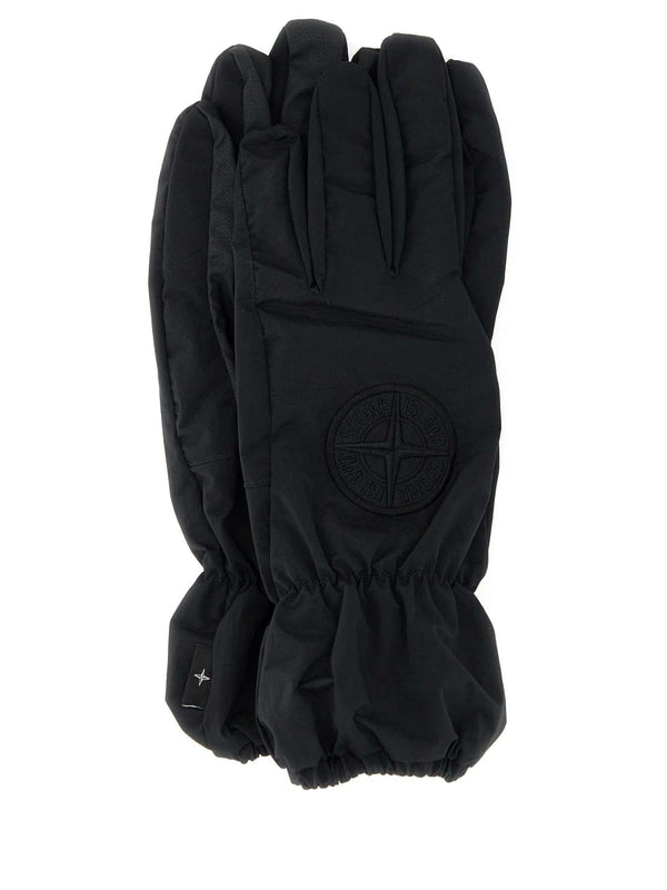 Compass Logo Metal Nylon Gloves