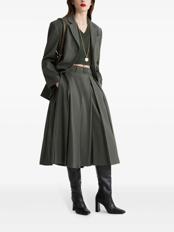 Belt Detail
  Single Wool Jacket