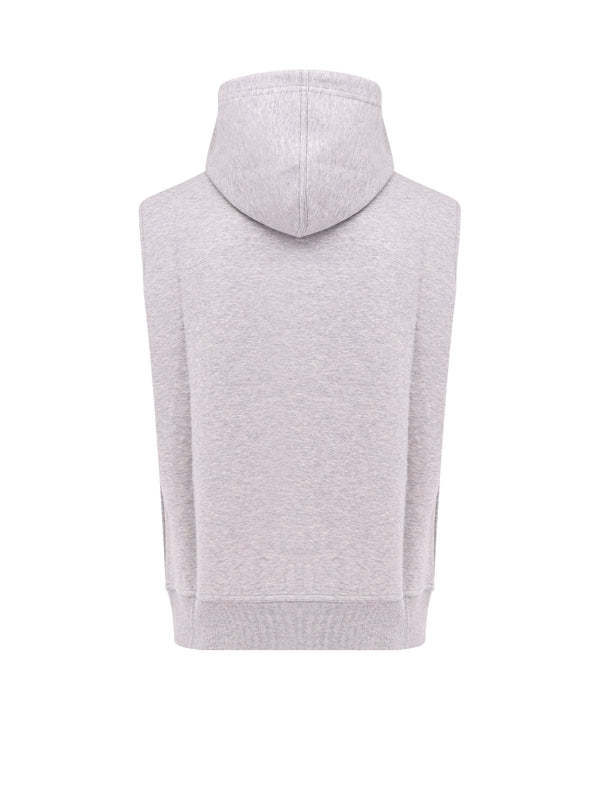 Cotton Blend Hood Vest