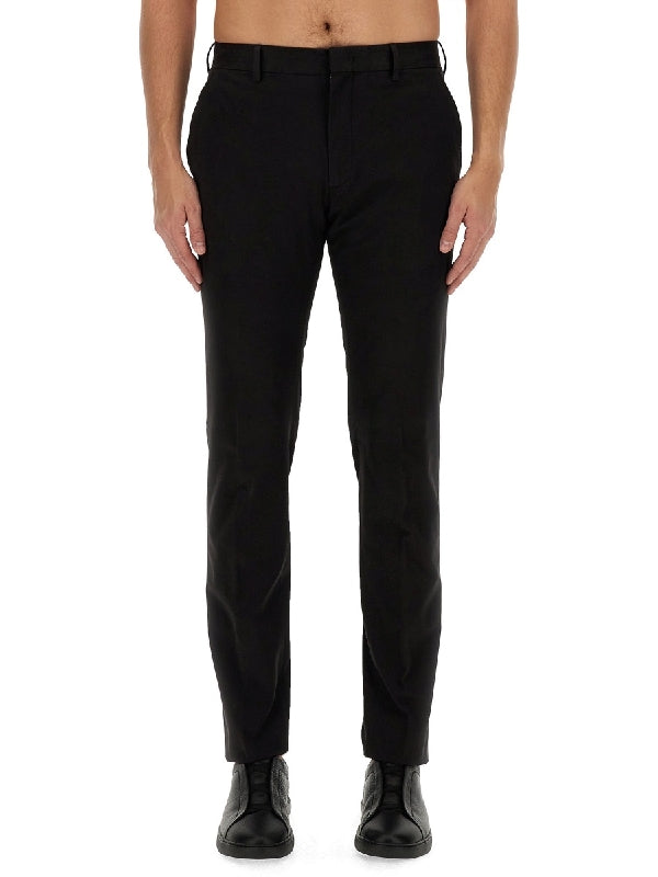 Black Tailored Slim Pants