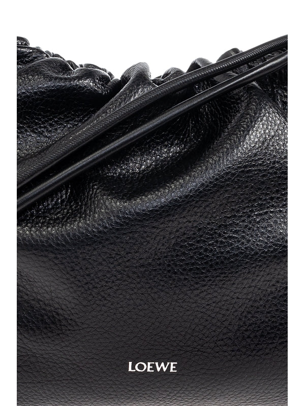 Flamenco Leather Large Bucket Bag