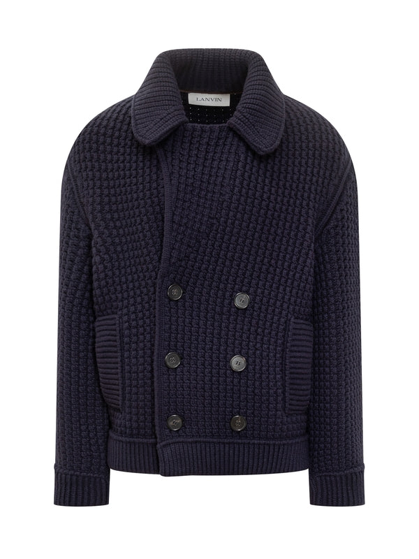 Lanvin Navy Coats