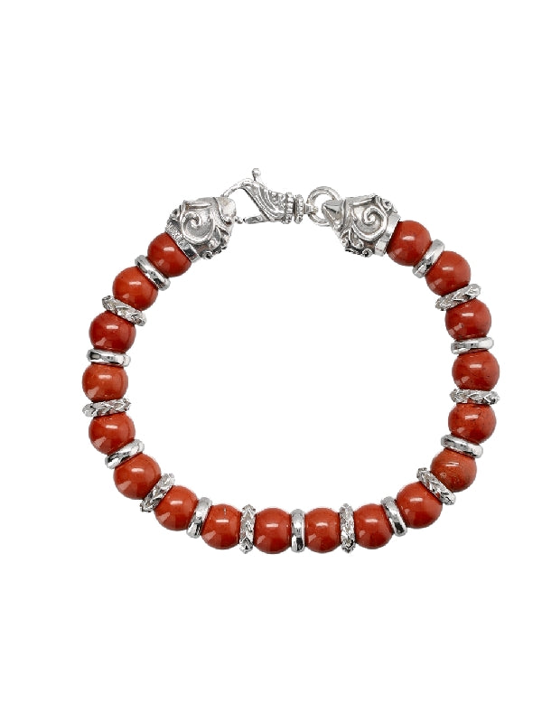 Jasper Bead Bracelet