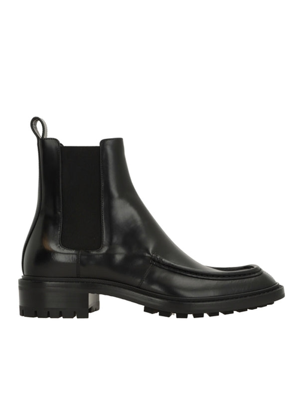 Saint Laurent Black Chelsea Boots