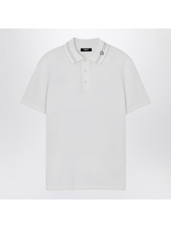Versace White Polo Shirts