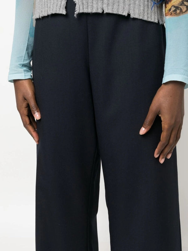 Wide Wool Pants