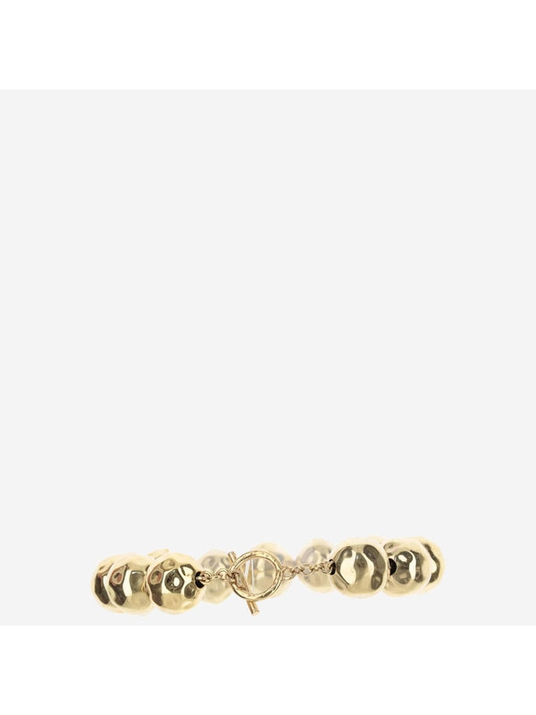 Engraved Logo Gold-Tone Bracelet