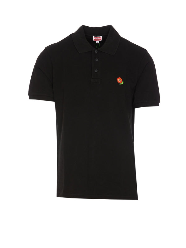 Pop Flower Logo Polo Shirt