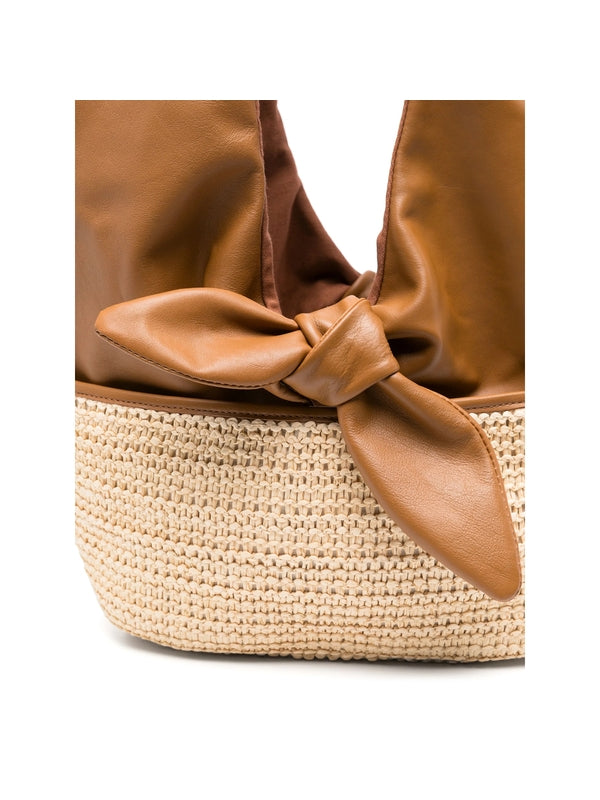 Quini Ribbon Detail Tote Bag