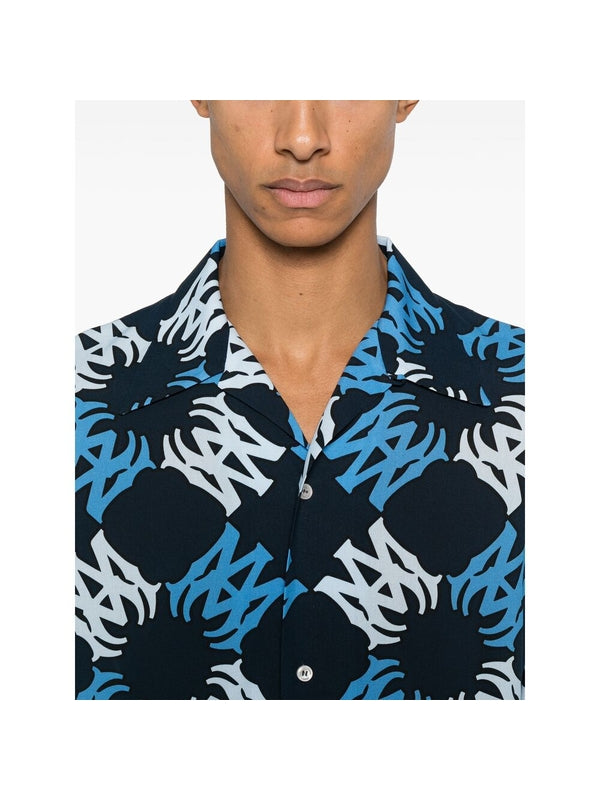 マロゴ柄半袖
シャツ