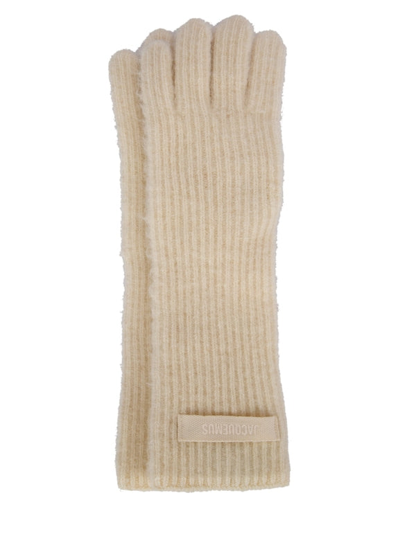 Logo Alpaca Wool Gloves