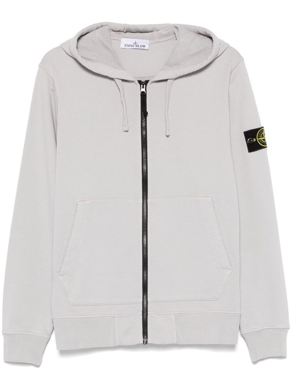 Wappen Patch Cotton Zip-Up Hood