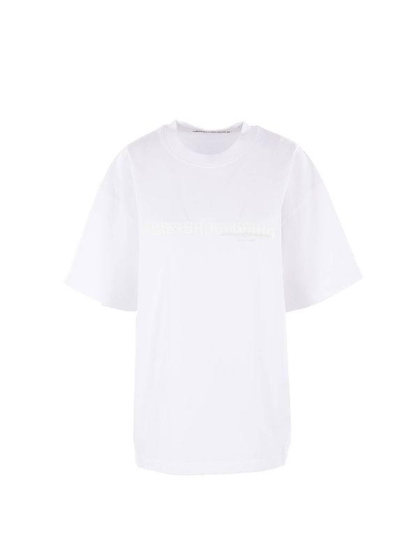 Alexanderwang White Half Sleeve