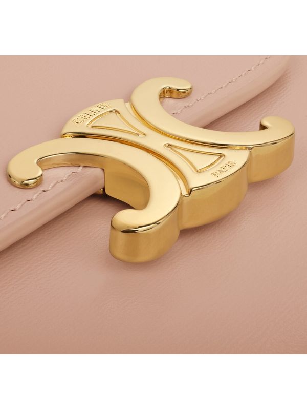 Triomphe Flap Leather Wallet