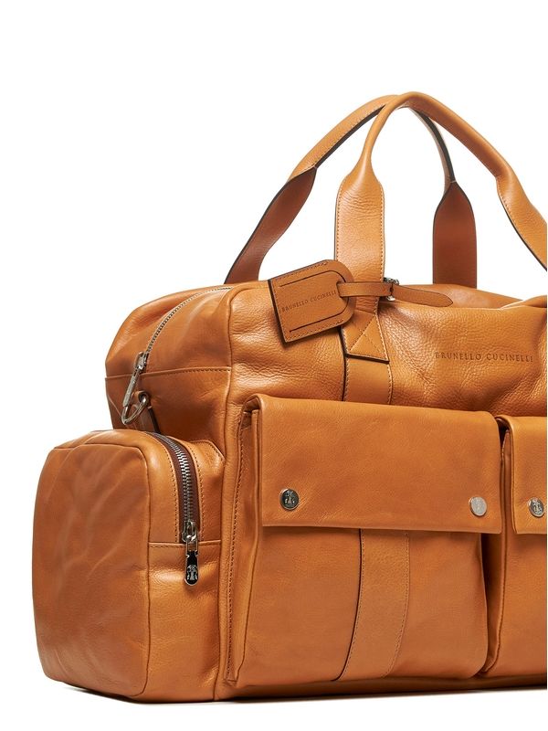 Brown Leather Tote Bag