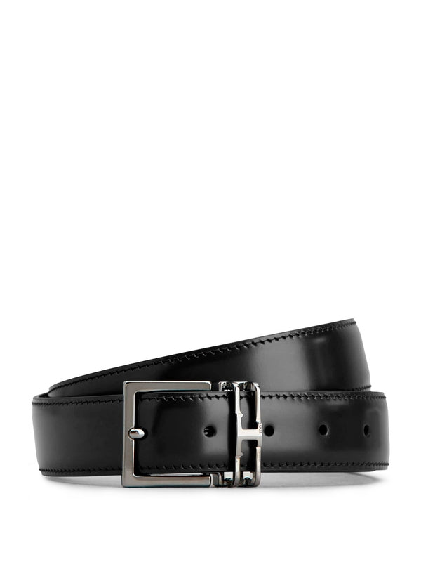 Tod'S Black Leather Belts
