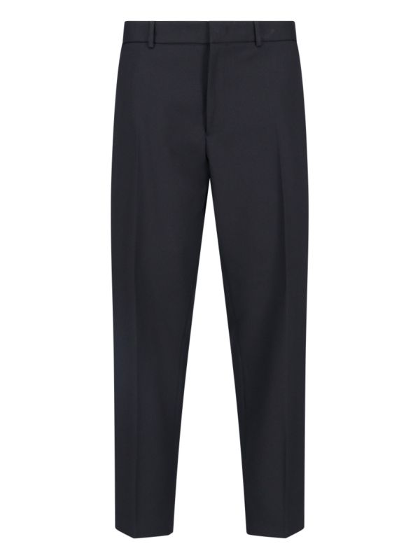 Elastic Waist Tailored Fit Pants