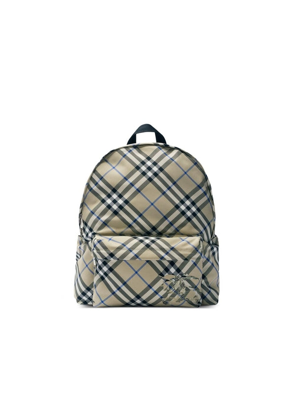 Check Pattern Backpack