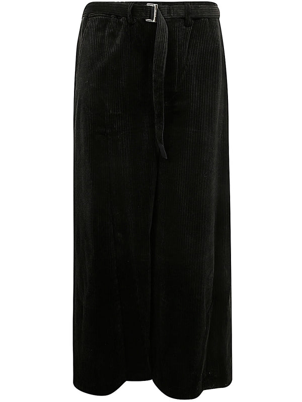 Belt Corduroy Pants