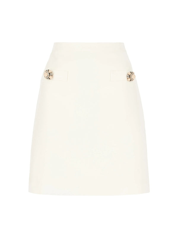 Valentino White Skirts