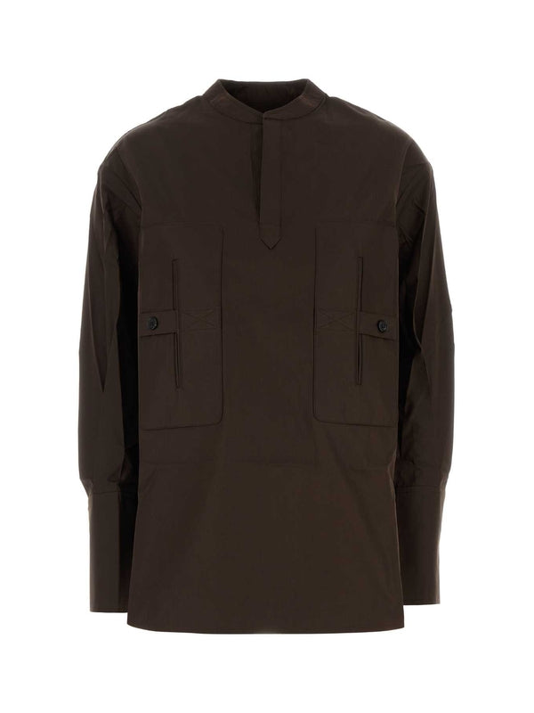 Pocket Detail Cotton Shirt