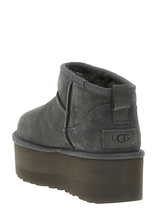 Ugg Grey Ankle Boots