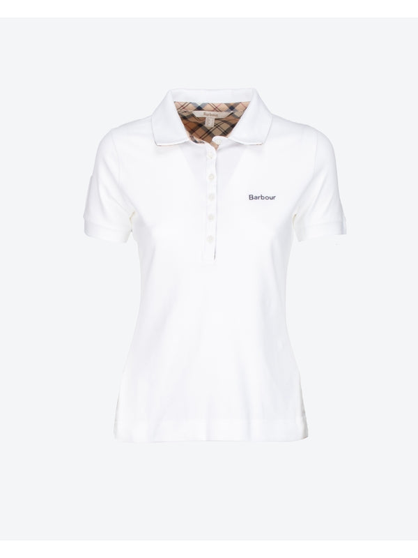 Barbour White Polo Shirts