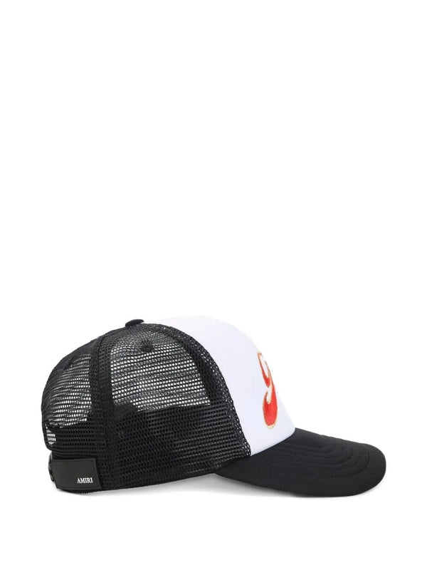 Amiri Black Ball Cap